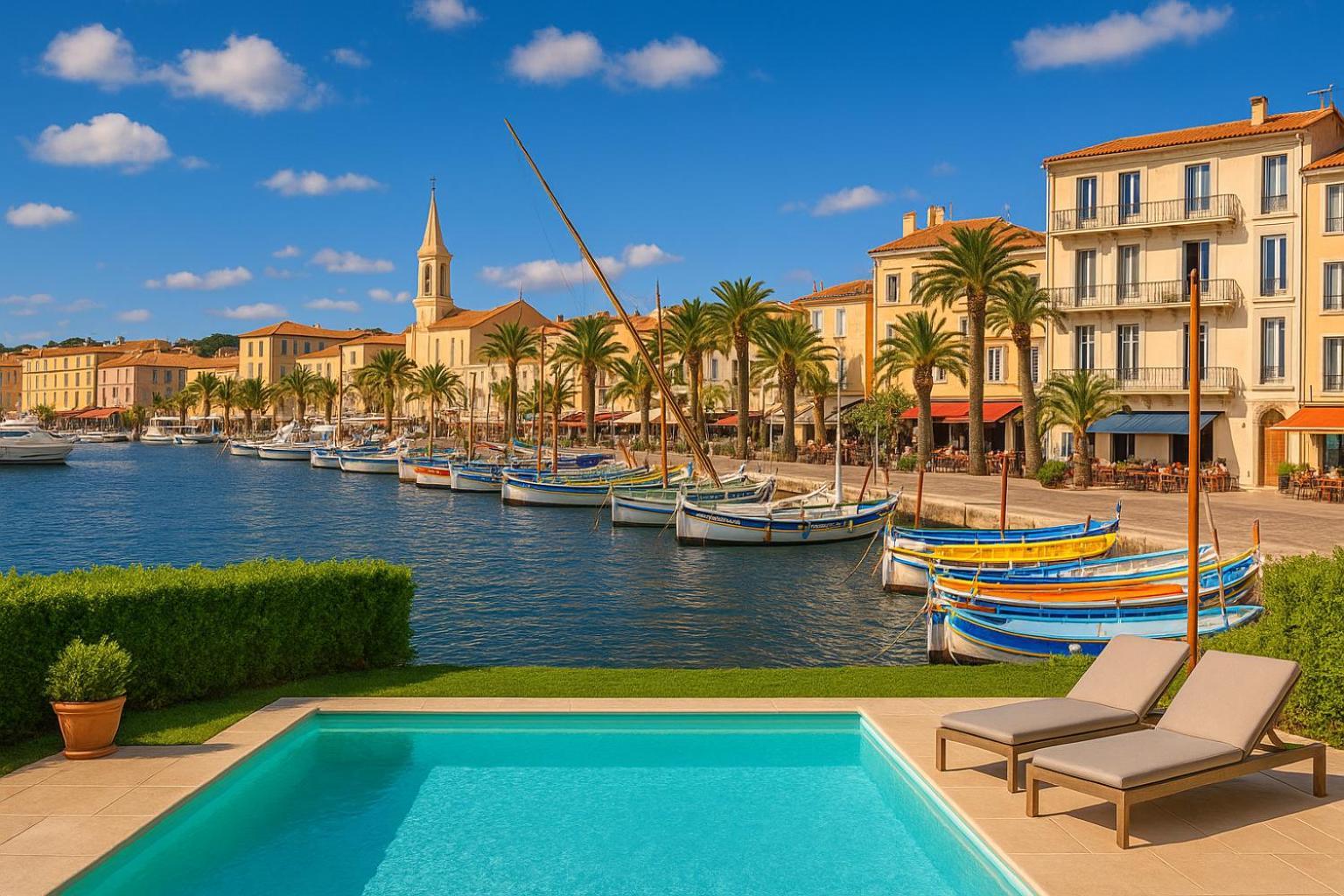 Les Appartements De La Marina Sanary-sur-Mer Exterior foto